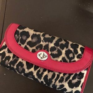 Coach Cheetah wallet